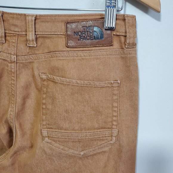 THE NORTH FACE Tungsted Pants Slim Leg Stretch Mid-Rise Terracotta Women 4 x 28" - Picture 7 of 13